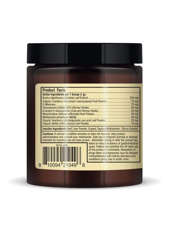 Dr. Mercola - Bark & Whiskers Bladder Support, 3.17 Oz. (90 g), 90 Scoops, Supports Urinary Tract Health, with Cranbery & D-Mannose, Vet Formulated, Non-GMO, Dr. Mercola - Image 1