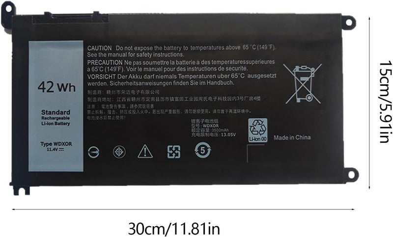 ordinarYone Replacement 11.4V 3500mAh Lightweight For 7560 5368 5378 5767 5578 7579 5575 7460 Notebook Accessories - Image 5