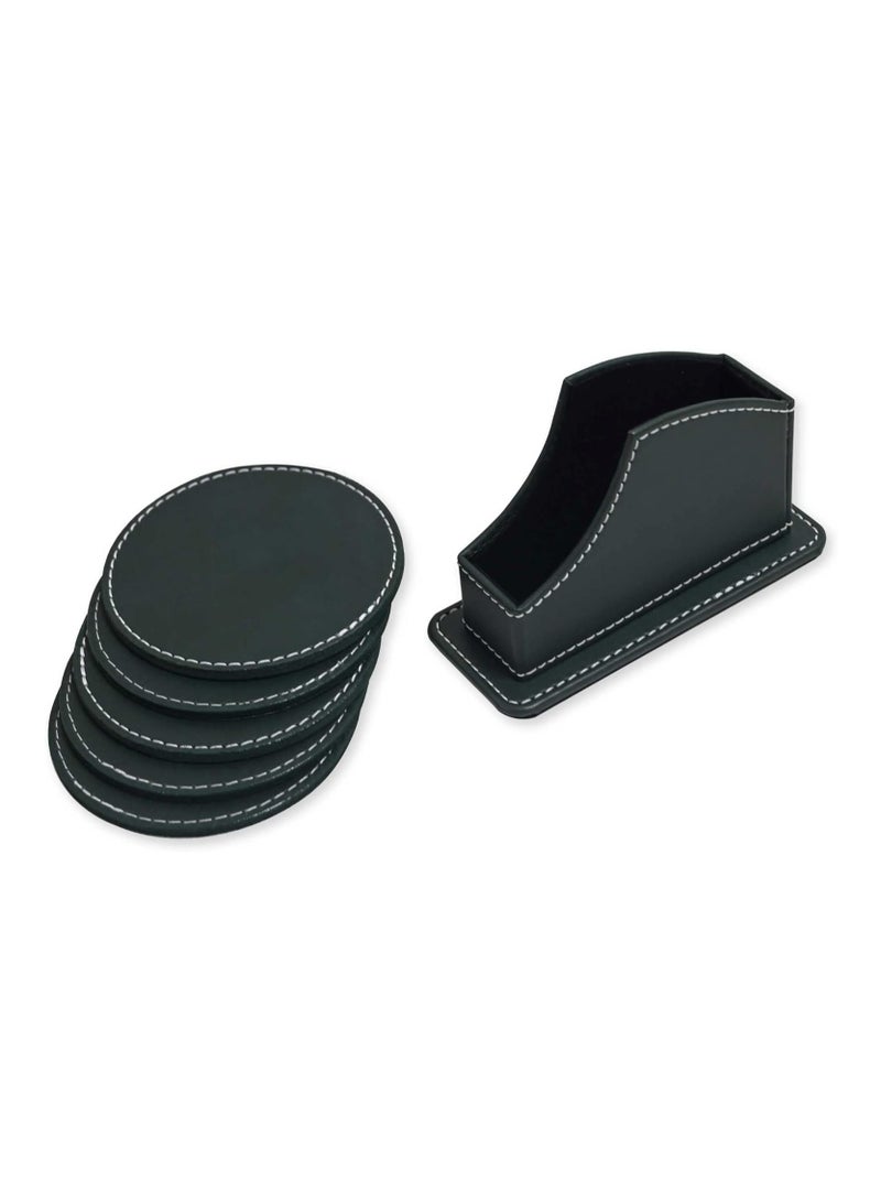 FIS طقم مكتب تنفيذي من FIS مكون من 11 قطعة من البولي يوريثين الإيطالي، أخضر - FSDS183GR - Image 5