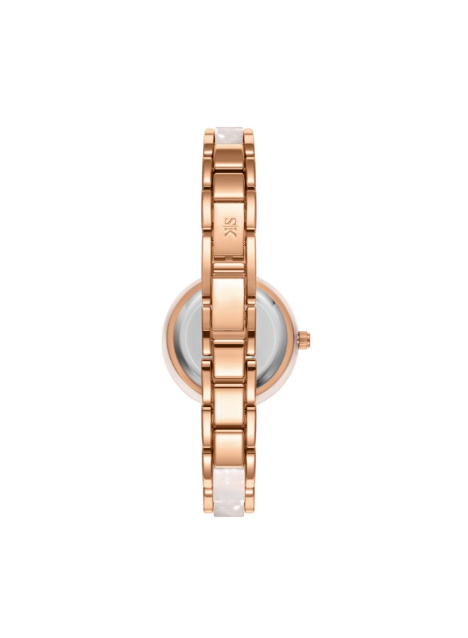 KENNETH SCOTT Women's Alloy and Acetate Plastic Analog Watch K24501-RCWW - 26.5 mm  - Image 3