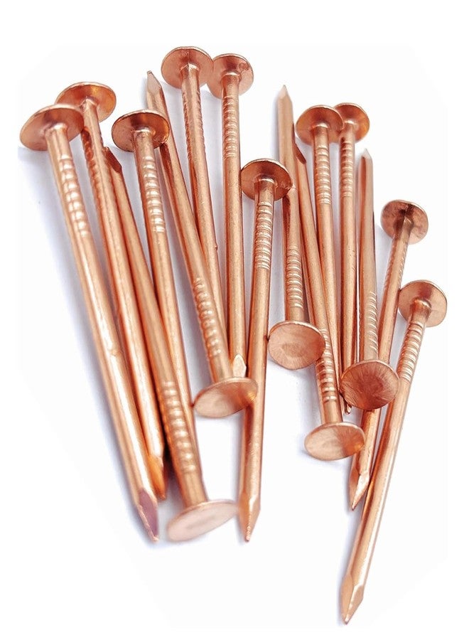 Achleshwar Copper Vastu Nails | Pure Copper Energy Correction Nails for Pooja & Vastu Remedies | Removes Negative Energy & Enhances Positivity | Copper | Pack of 10 - Image 2