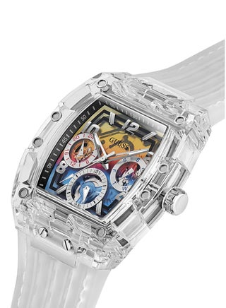 Phoenix Mens Clear Case Clear Silicone Watch GW0499G3 - 41.5mm - view 4
