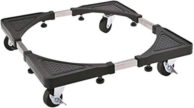 Adjustable Front & Top Load Trolley with Wheels/Stand/Refrigerator/Fridge/Dishwasher/Air Cooler Trolley/Stand