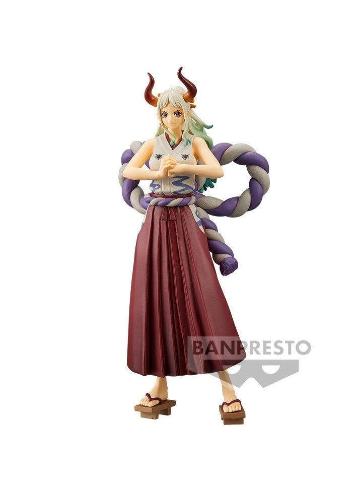 Banpresto - Anime One Piece DXF The Grandline Series Yamato Wanokuni Figure (Vol.4) - Image 1