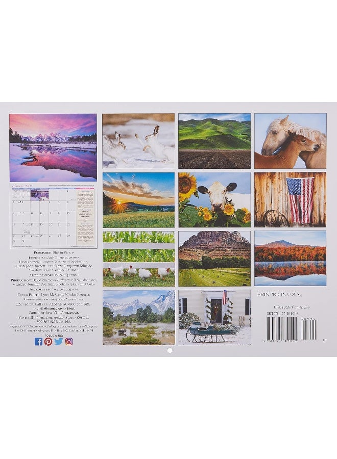 The 2022 Old Farmer's Almanac Country Calendar - Image 2