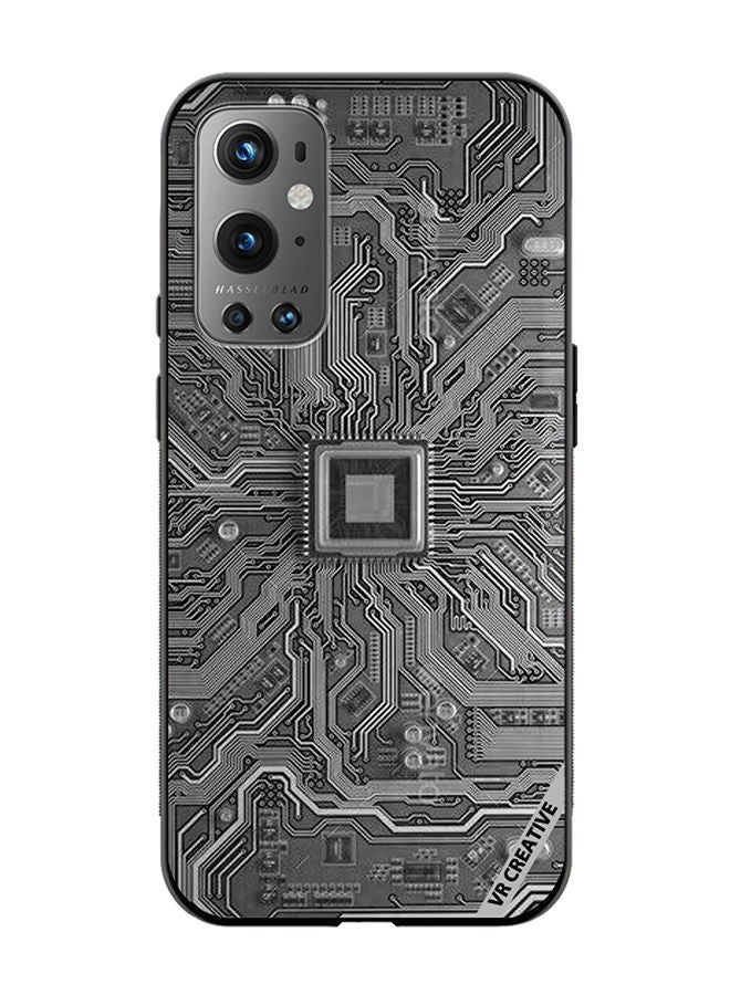 VR CREATIVE Protective Case Cover For OnePlus 9 Pro Layer Design Multicolour - Image 1