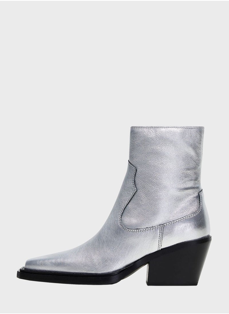MANGO - Casual Ankle Boots - Image 1