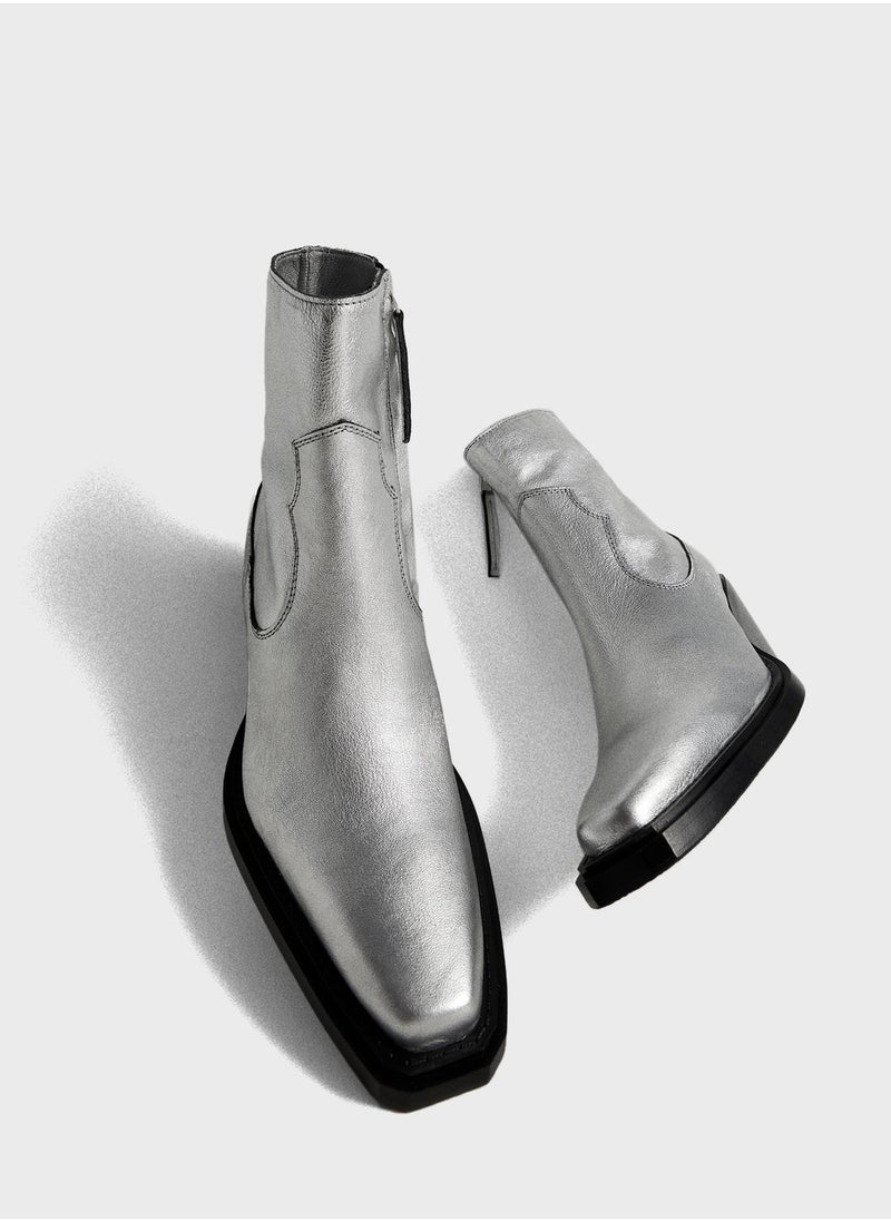 MANGO - Casual Ankle Boots - Image 1
