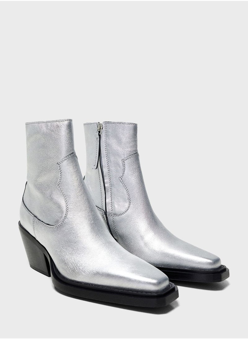 MANGO - Casual Ankle Boots - Image 1