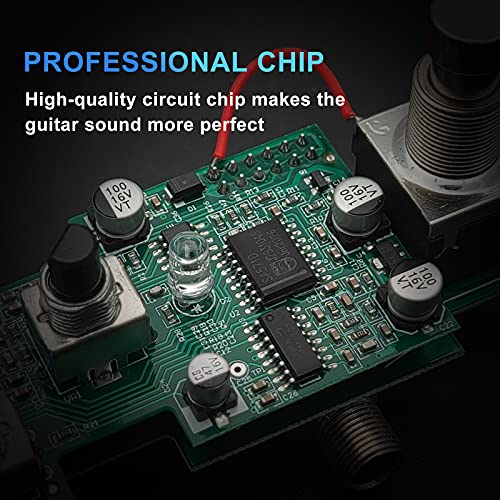 SAPHUE Classic Chorus Guitar Effects Pedal Rate/Width Knob High Low Frequency Effect Pedals with Steel Metal Shell Mini Single Type Dc 9V with True By - Image 4
