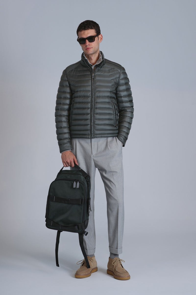 Lufian Andy Goose Down Men's Coat Green  - Image 2