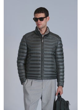 Lufian Andy Goose Down Men's Coat Green  - Image 3