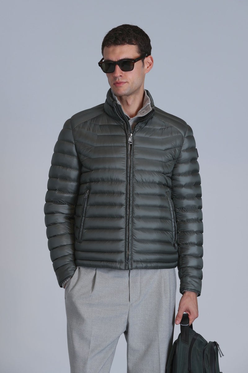 Lufian Andy Goose Down Men's Coat Green  - Image 3