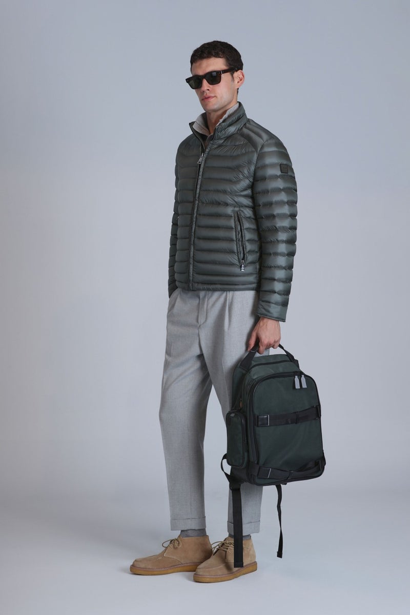 Lufian Andy Goose Down Men's Coat Green  - Image 4
