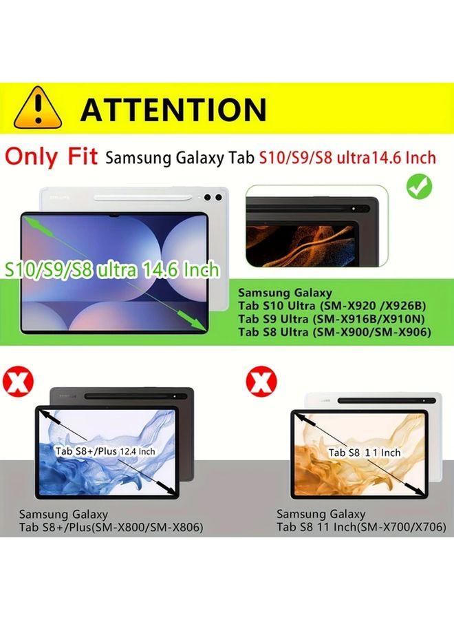 Galaxy Tab S8 Ultra 14 6 Inch Tempered Glass Screen Protector Anti Reflective Scratch Resistant - Image 2