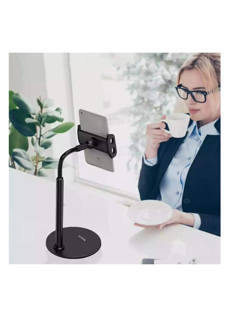 Yesido C89 Universal Desktop Live Bracket Adjustable Desk Table Mobile Phone Tablet Holder Stand For iPad Black - Image 4