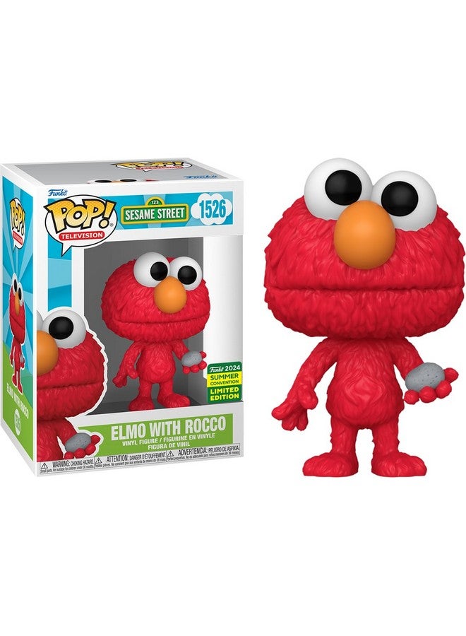 Funko Pop Elmo with Rocco 2024 Summer Convention Limited Edition 1526 - Image 4