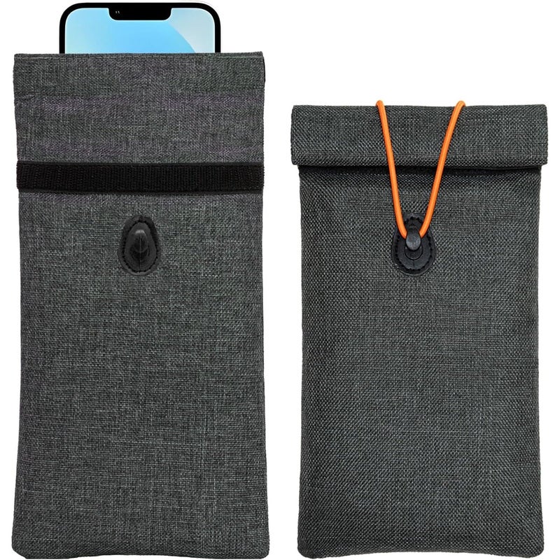 8.5 X 4.7 Inch Faraday Bag 2PACK Signal Blocking Case RFID Blocking Pouch for Phones Privacy Protection - Image 1