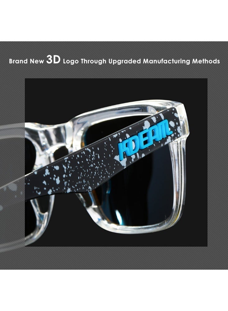 kdeam Unisex Polarized Sunglasses UV400 Outdoor Driving Fashion Sun Glasses For Men Women - Image 4