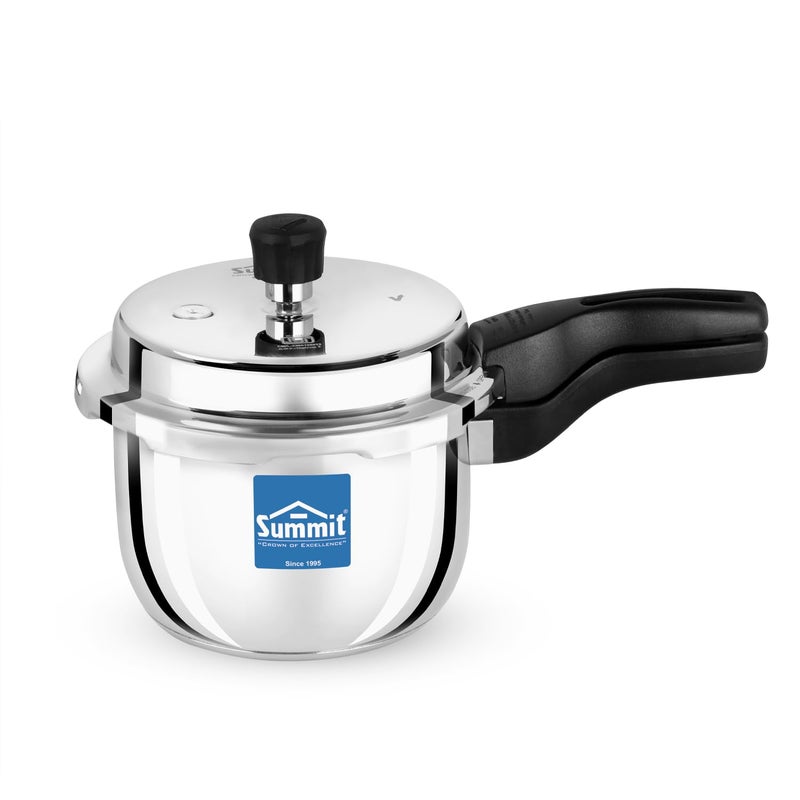 Summit Outerlid 3L Triply Induction Elite Stainless Steel Preesure Cooker - Image 1