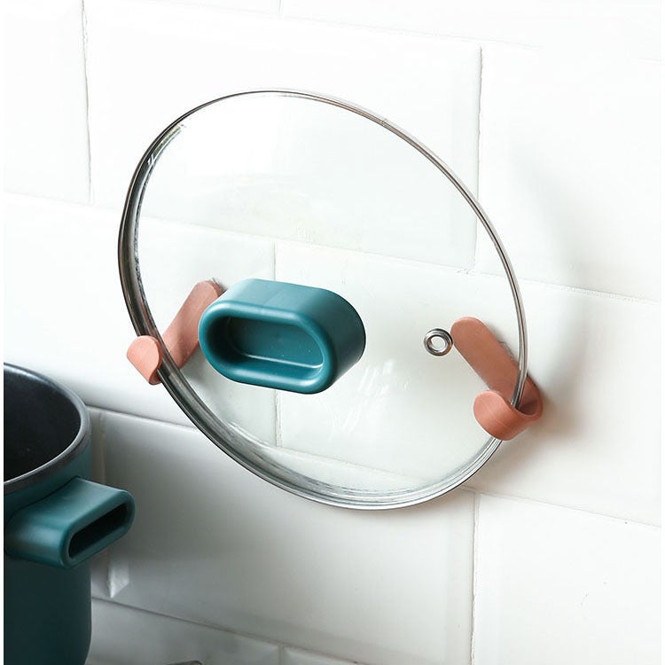 Simple hook mini strong hook seamless hook household punch-free coat hook Internet celebrity Small size plastic sticky hook Blue 2000/bag - Image 4