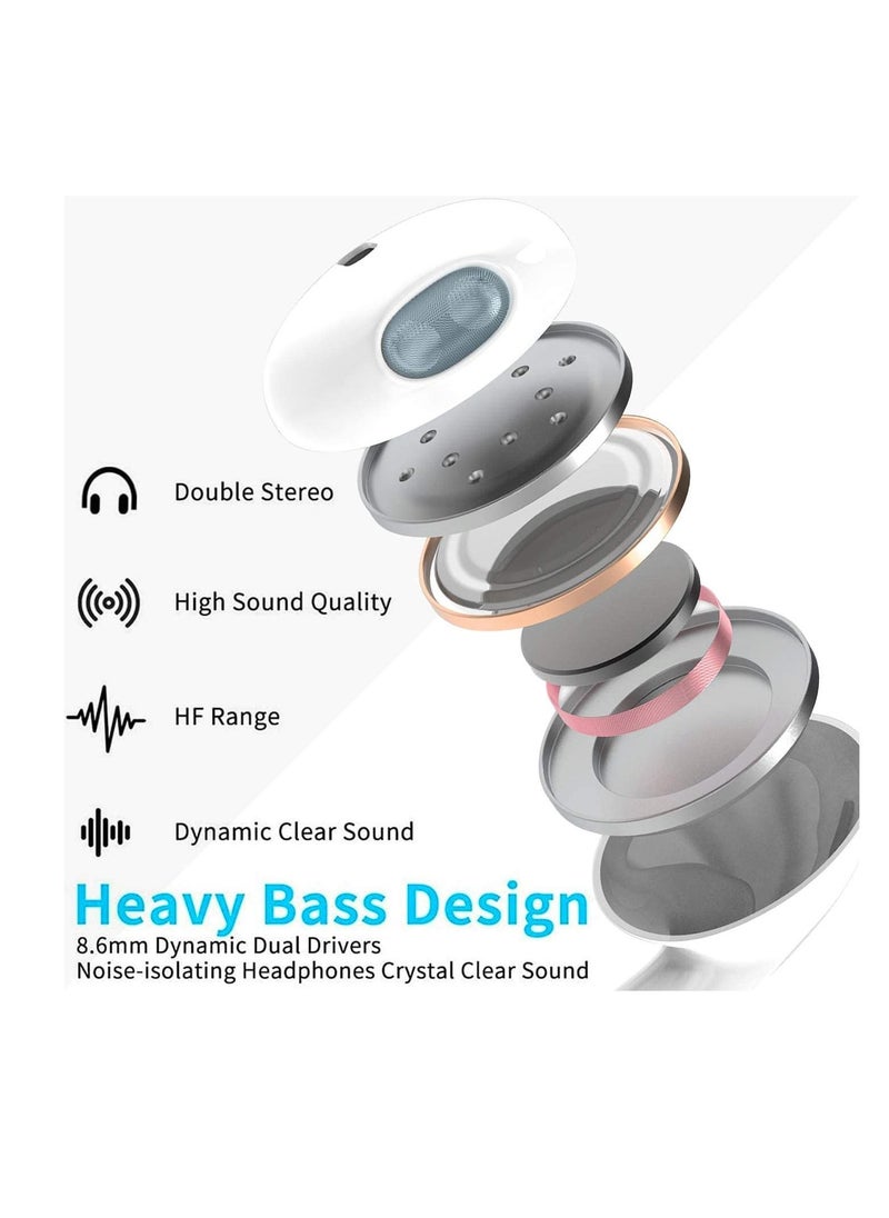 LEDIN - Earbuds Headphones Wired Earphones with Microphone and Volume Control,Compatible with iPhone 13,12,11 /Pro Max/Xs Max,XR,X,7,8 Plus - Image 1