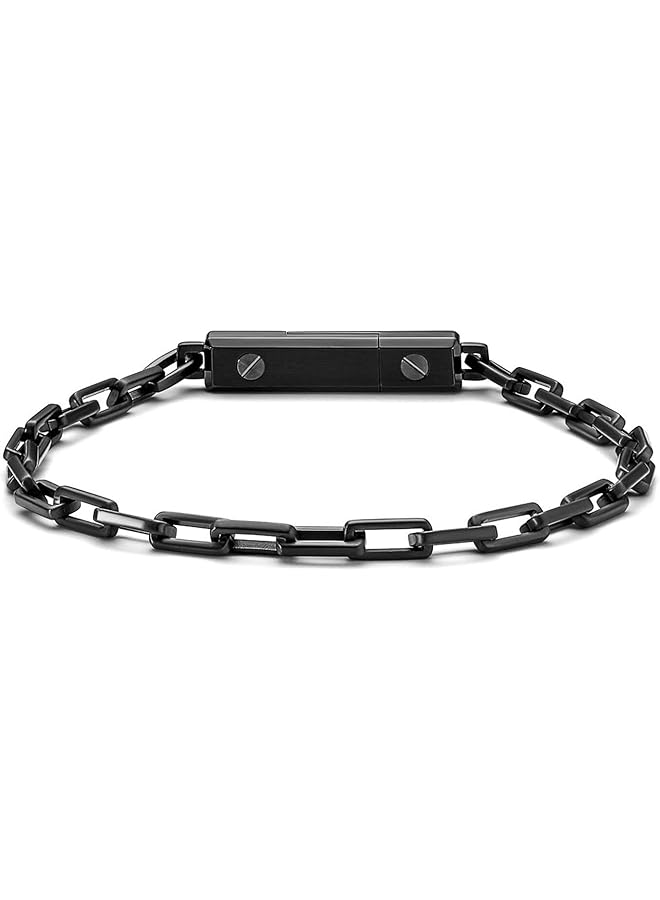 ام في ام تي سوار رجالي بسلسلة صندوقية 28200165 - Image 2