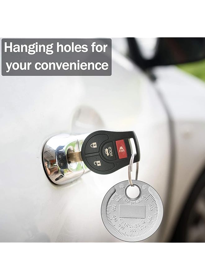 X Spring Spark Plug Tool, Wire Sparks Stopper Gauge Tools, Spark Plugs Gauge Measuring Tool, Scaled From 0.020 To 0.100 Inch - Image 5