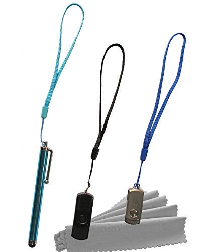 ColorYourLife 2 Dozen Wrist Straps Lanyards for USB Flash Drive Memory Stick Capacitive Stylus Pens Assorted Colors (Multi-Color (7 inch 24 pcs)) - Image 2