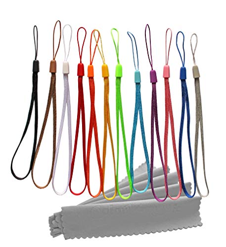 ColorYourLife 2 Dozen Wrist Straps Lanyards for USB Flash Drive Memory Stick Capacitive Stylus Pens Assorted Colors (Multi-Color (7 inch 24 pcs)) - Image 5