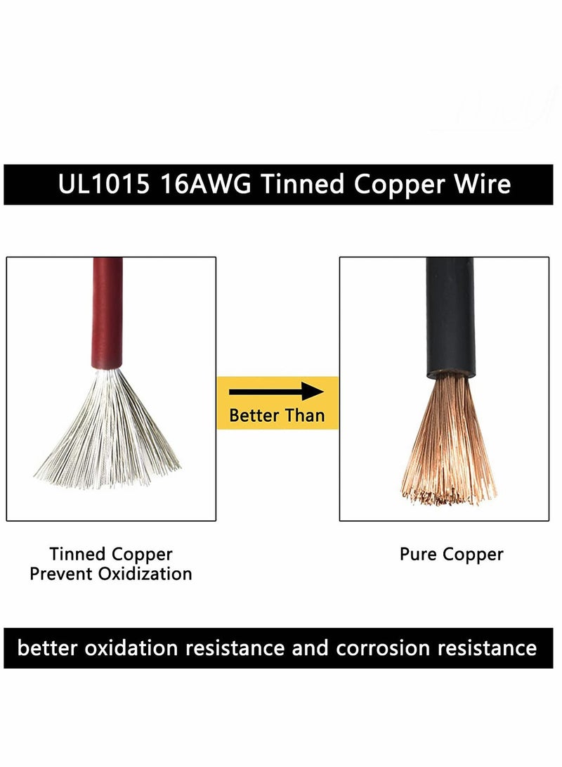 16awg 5 Kits 2 Pin Waterproof Connectors With 10cm Pigtail 1.5mm Series Rubber Seal Electrical Terminals, 2p1.5 Series Hid Plug Car Waterproof Connector, Car Connector Plug with Cable Complete Set - Image 5