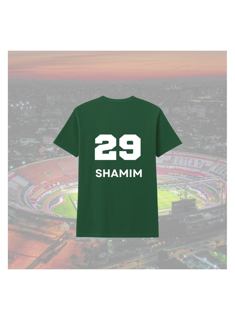 PRINTSHOP4ME Bangladesh Cricket Player Name Dry Fit T-Shirt For Men | Lightweight Half Sleeve Round Neck Jersey | Ideal For Sports,Training & Casual Wear - Image 2