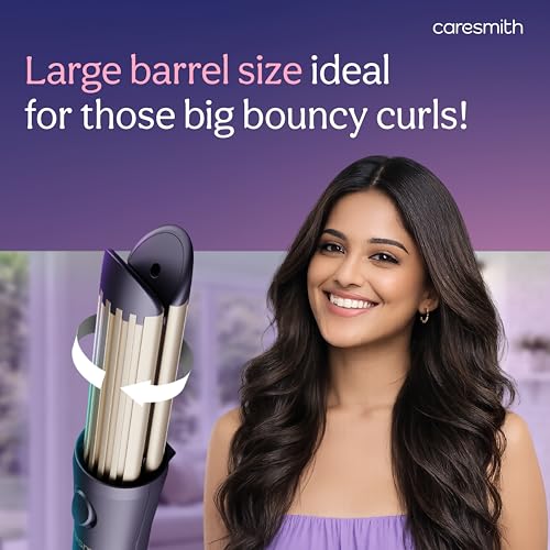 Caresmith Bloom Heated Round Brush | 2 in 1 Thermal Brush with Straightening and Blowout Styling | Professional Hair Styling Tool | Hot Air Brush Replacement | Hair Styler Complete Set - Image 4