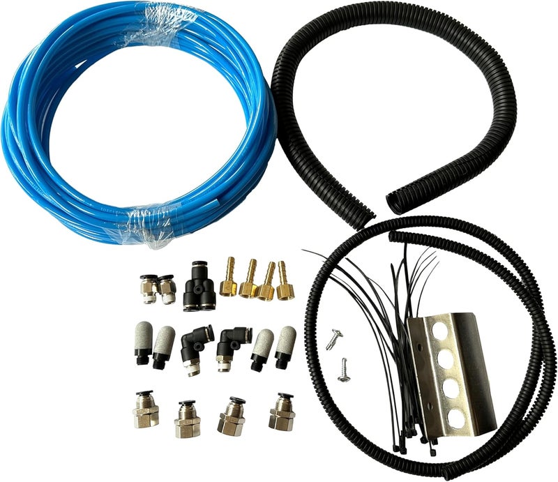 BoCID Universal 4 Point Differential Breather Kit for Toyota Landcruiser Prado Hilux Kluger 4x4 - Image 1