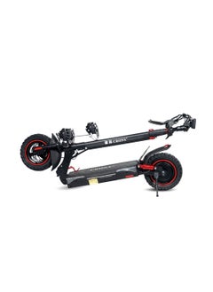Crony T4 Fast Speed E-Scooter 2000W Motor 48v/13ah,10"Off-Road Tires,Dual Suspension/Hydraulic Disc Brakes E-Bike, Triple Led Headlamps,  App-Connected Smart Lock,All-Terrain, Easy Foldable, Portable Commuter Electric Scooter For Adults & Kids, 25kg Aluminum Frame 120kg Load Skateboard, Urban Mobility tool，No Seat  - Image 2