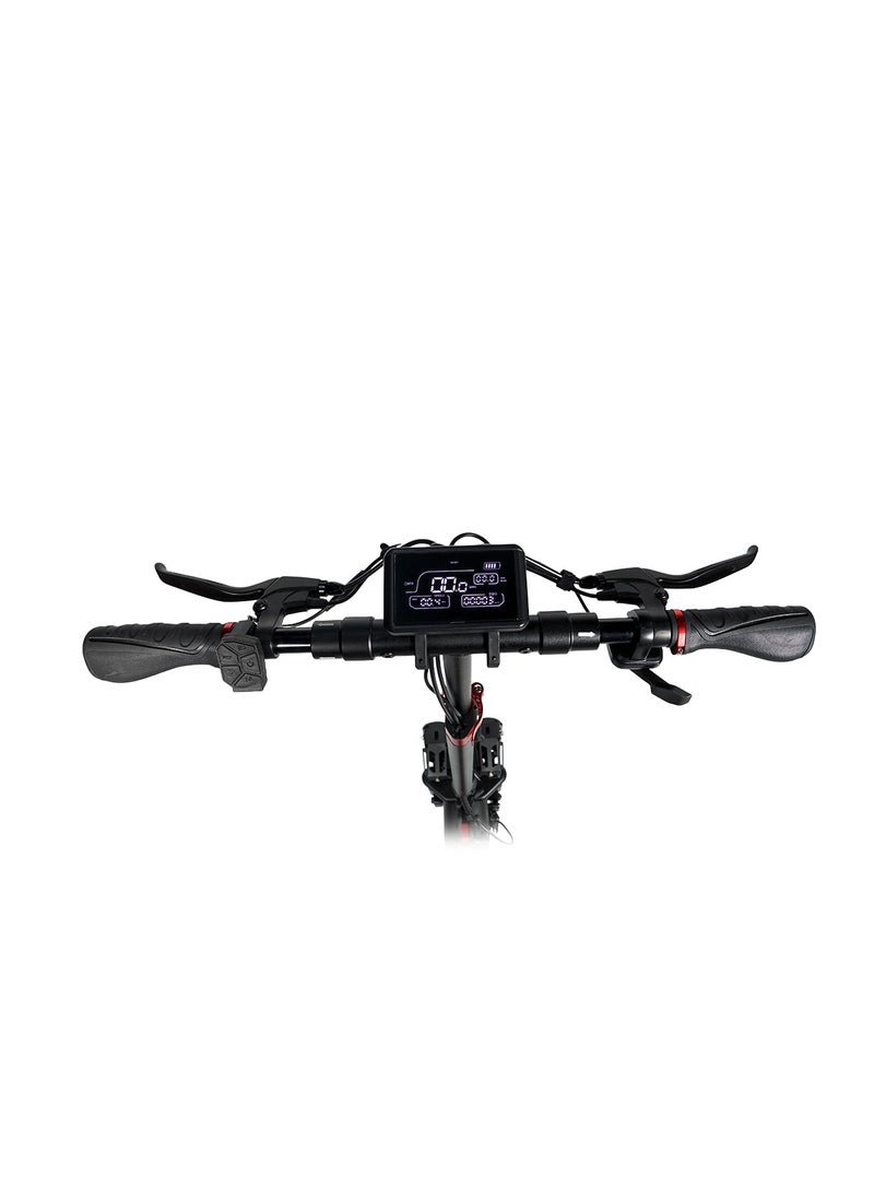 Crony - T4 Fast Speed E-Scooter 2000W Motor 48v/13ah,10"Off-Road Tires,Dual Suspension/Hydraulic Disc Brakes E-Bike, Triple Led Headlamps,  App-Connected Smart Lock,All-Terrain, Easy Foldable, Portable Commuter Electric Scooter For Adults & Kids, 25kg Aluminum Frame 120kg Load Skateboard, Urban Mobility tool，No Seat - Image 1