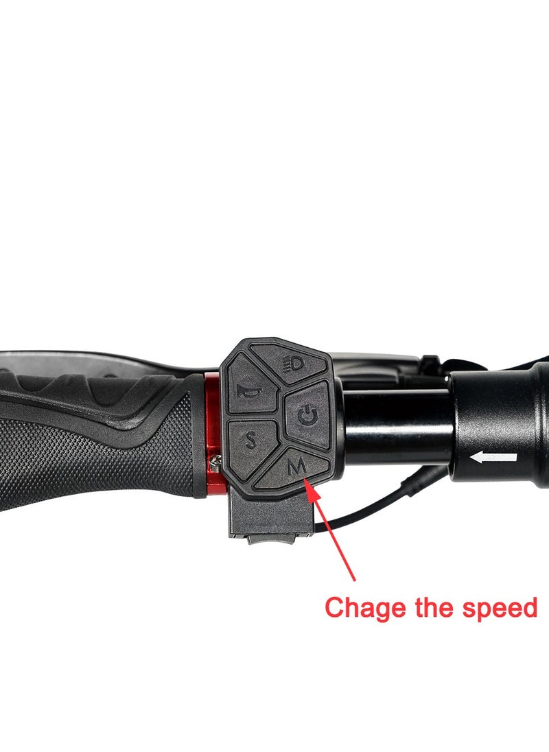 Crony - T4 Fast Speed E-Scooter 2000W Motor 48v/13ah,10"Off-Road Tires,Dual Suspension/Hydraulic Disc Brakes E-Bike, Triple Led Headlamps,  App-Connected Smart Lock,All-Terrain, Easy Foldable, Portable Commuter Electric Scooter For Adults & Kids, 25kg Aluminum Frame 120kg Load Skateboard, Urban Mobility tool，No Seat - Image 1