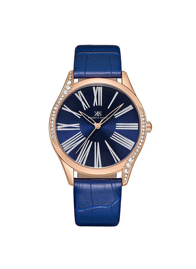 KENNETH SCOTT Women's Polyurethane Analog Watch K23534-RLNN - 36 mm  - Image 1
