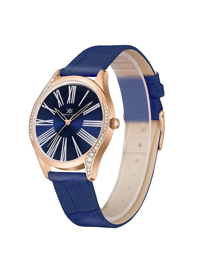 KENNETH SCOTT Women's Polyurethane Analog Watch K23534-RLNN - 36 mm  - Image 2
