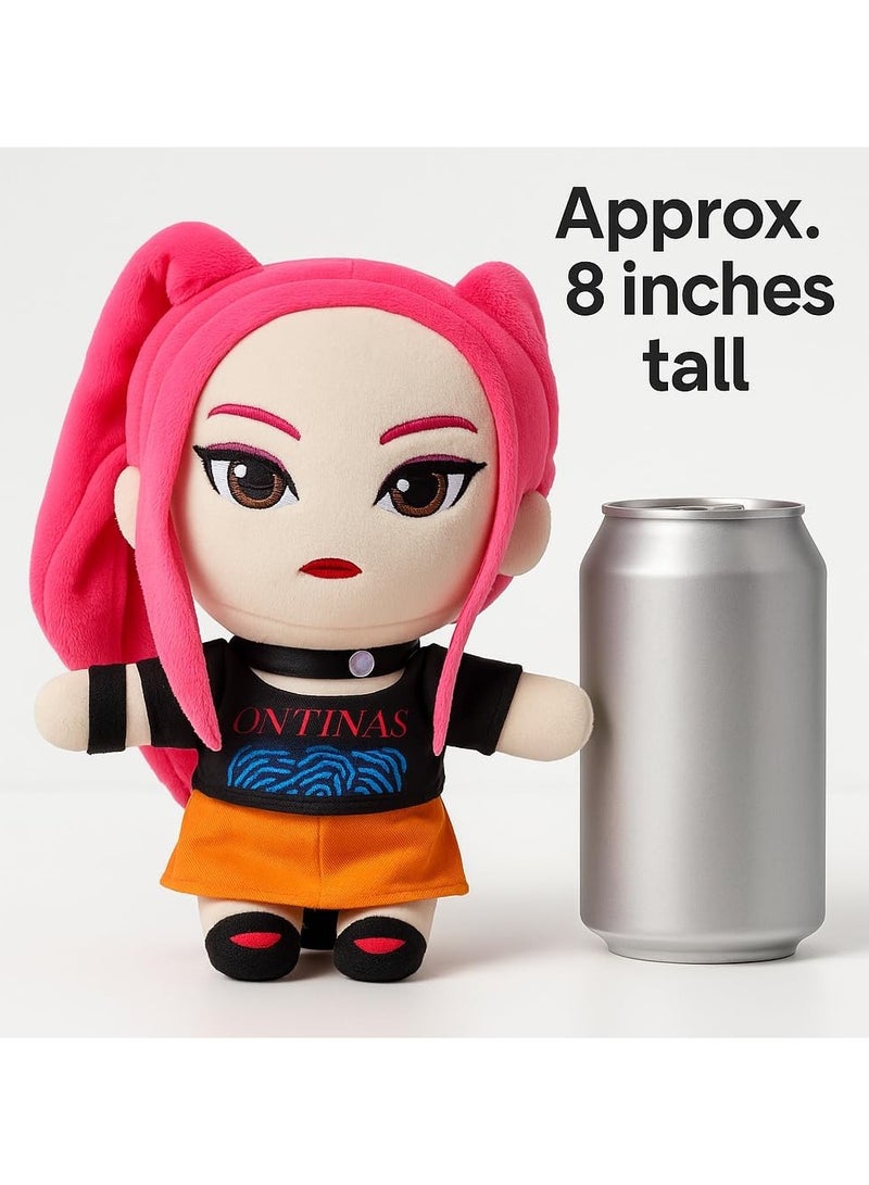 general Korean Movie Demon Hunters Plush Toys – Soft Collectible Anime-Inspired Stuffed Characters – 8 Inch Plush Doll for Fans, Kids & Collectors - Image 5