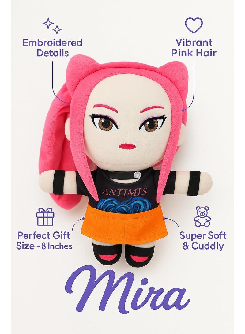 general Korean Movie Demon Hunters Plush Toys – Soft Collectible Anime-Inspired Stuffed Characters – 8 Inch Plush Doll for Fans, Kids & Collectors - Image 4