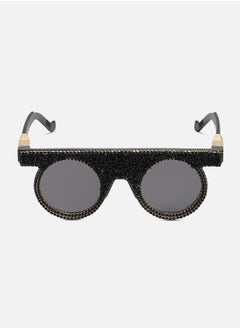 Haute Sauce Women Round Sunglasses With UV Protected Lens  - Image 5