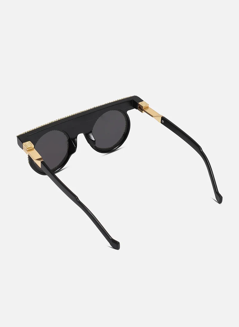 Haute Sauce Women Round Sunglasses With UV Protected Lens