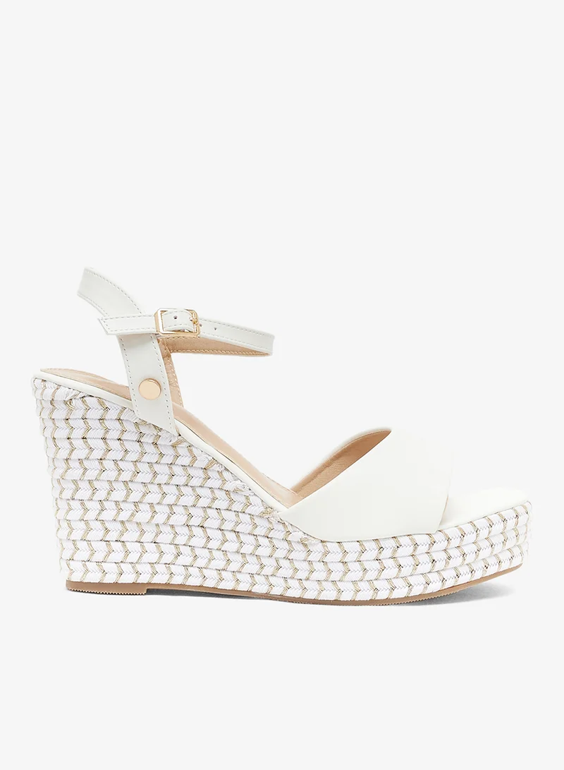 Ginger Ankle Strap Wedge Sandals