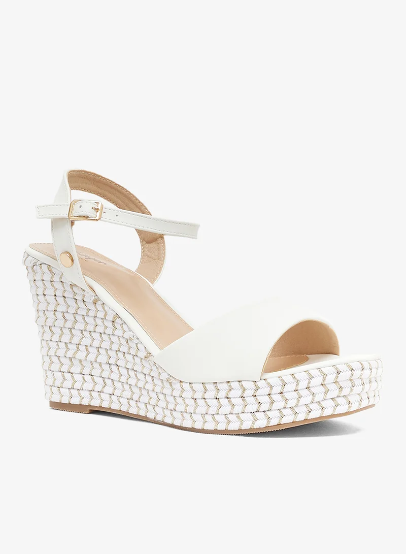 Ginger Ankle Strap Wedge Sandals
