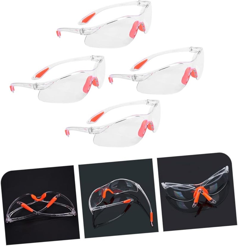 نظارات السلامة كروس فاير من بيسبورتبل، 4 قطع، مقاومة للخدش والضباب، نظارات واقية معتمدة حسب معايير ANSI - Image 5