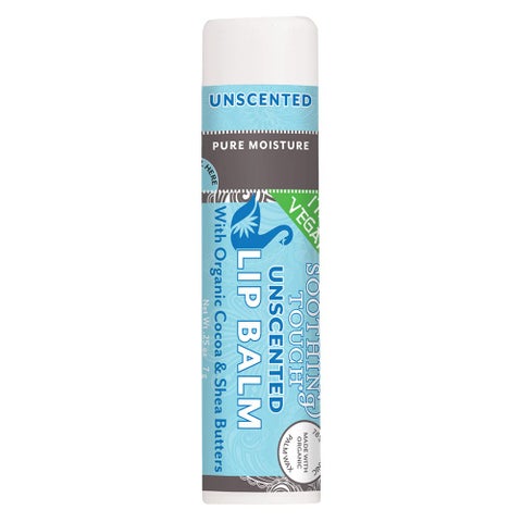 Soothing Touch Lip Balm Vegan Unscented 025 Ounce