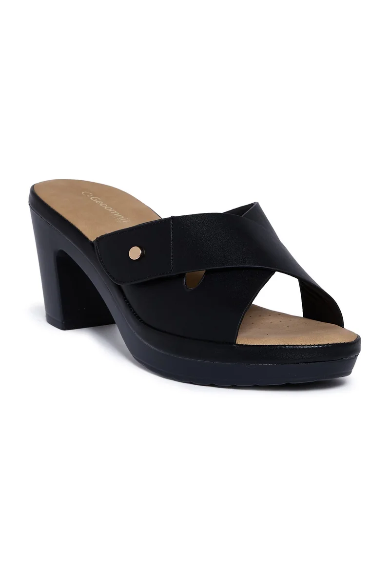 Geoomnii Geoomnii Comfort Slide Sandals for Women – Cushioned Slip-On Casual Sandals for Daily Wear, Home, Travel & Walking