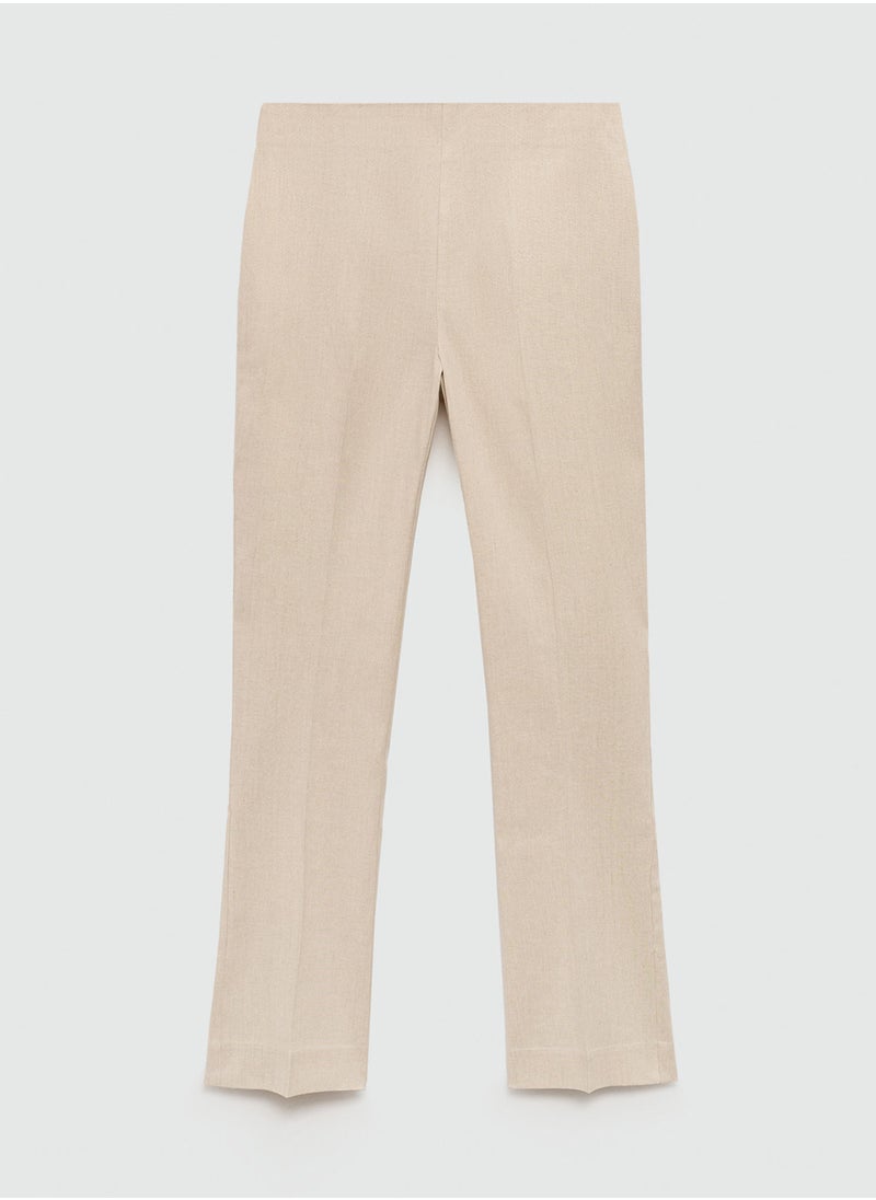 Linen Flared Trousers - pzsku/Z1E9B0AFD15A4C16503BDZ/45/_/1729059747/0cf6e6f3-9667-4394-aeaf-2ac24e1053d5