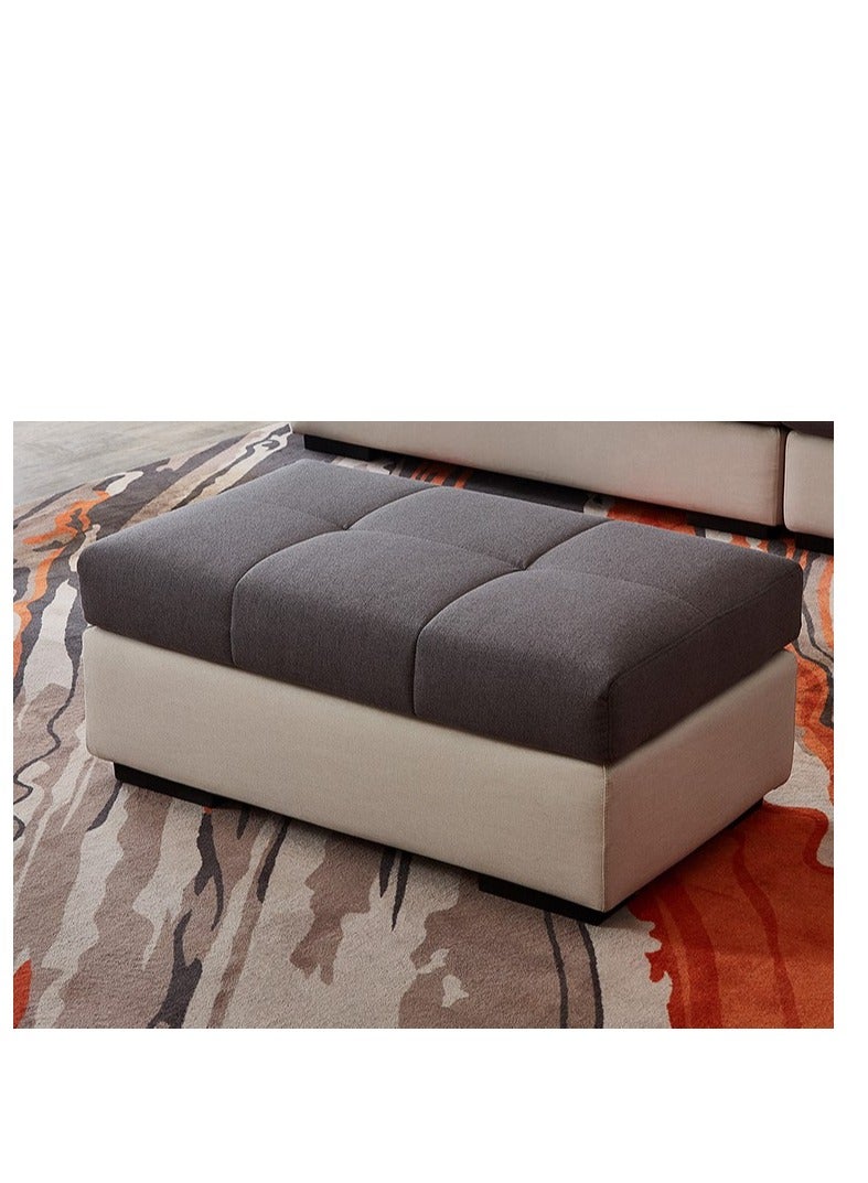 Ripple FURNITURE Modern Fabric U Shape Couch Living Room Sofa Set Furniture Designs 6 Seater  Grey 389X97X85  - Image 4
